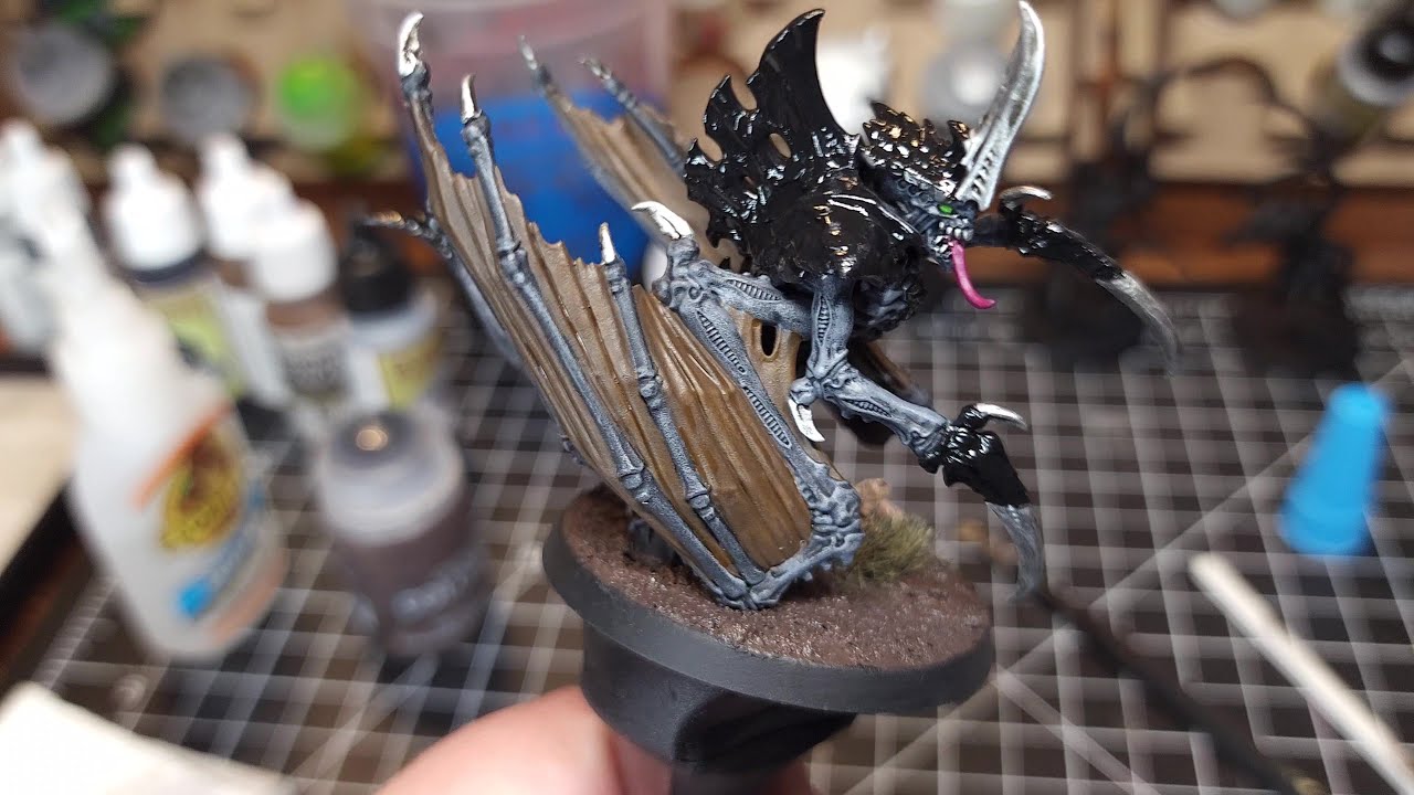 Painting Xenomorph Tyranids