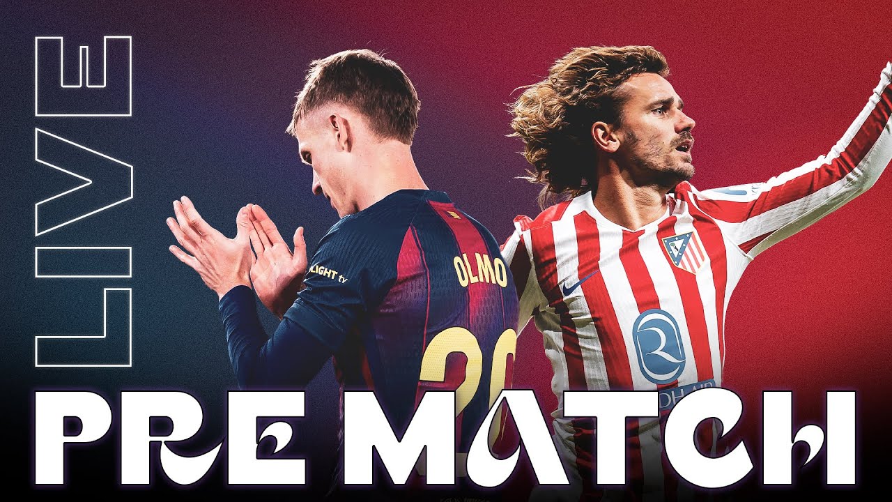 LIVE 🔵🔴 Pré match ATLETICO x BARÇA ☕️