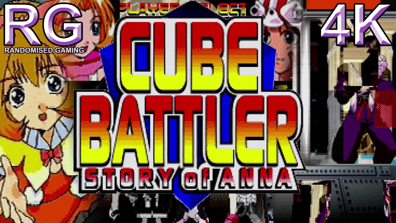 Cube Battler: Story of Anna - Sega Saturn - Tutorial, vs battle and story mode gameplay [UHD 4K60]