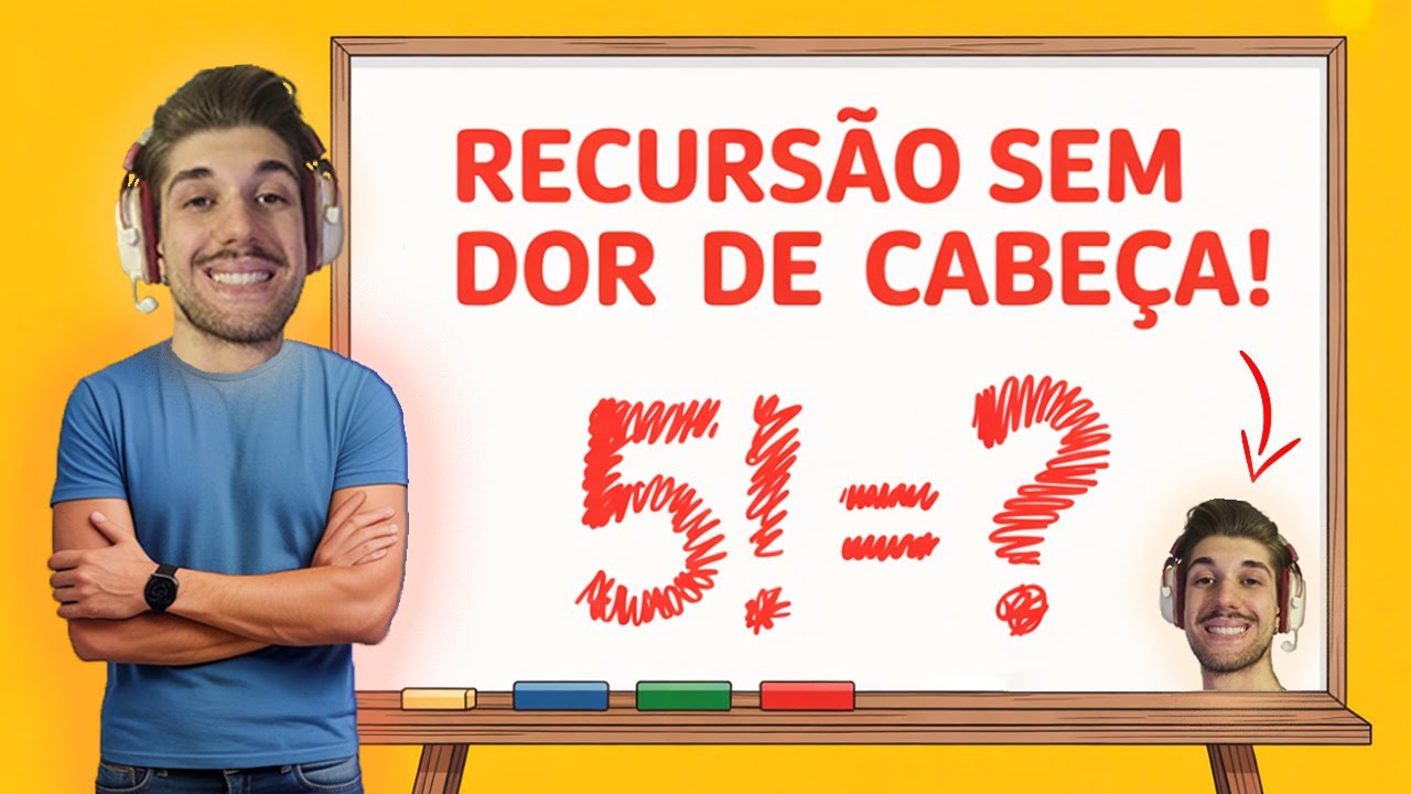 RECURSÃO em Java: Você finalmente vai entender! (Exemplo Fatorial)