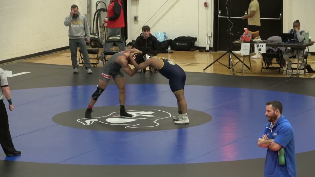 Tom Jarman Spartan Mat Classic 2026(Kevin's 2nd match vs Marian University(IN)) 197lbs