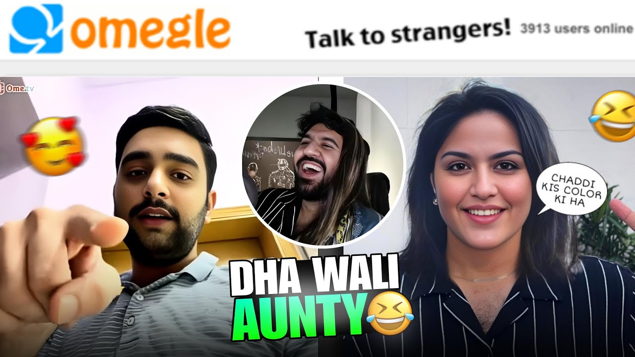 Тетушка DHA Wali разоблачает пакистанцев на OMEGLE