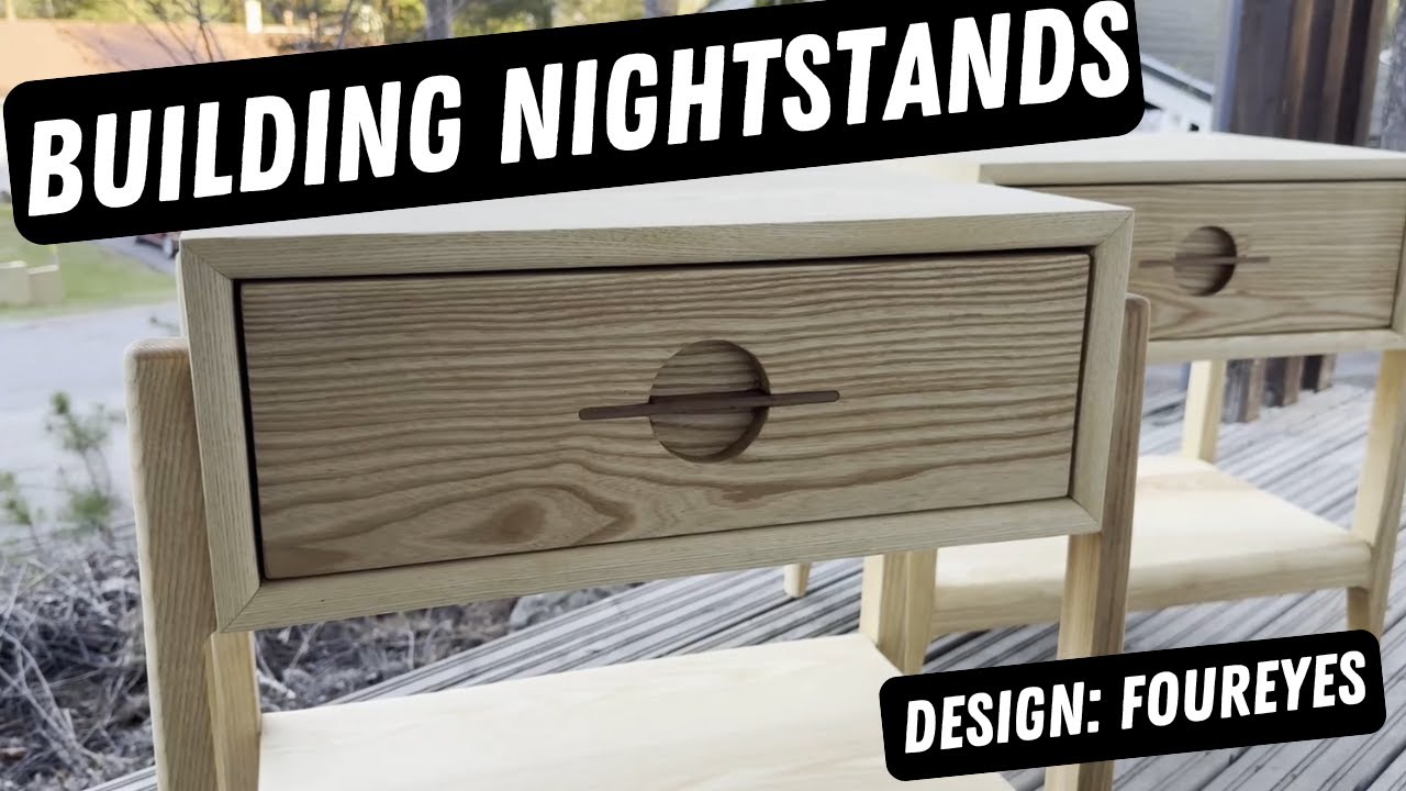 Building Nightstands (Foureyes design) || Bedroom Part 2