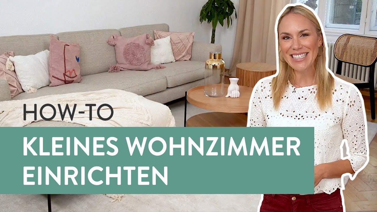 Kleines Wohnzimmer einrichten I Tipps einer Interior Expertin