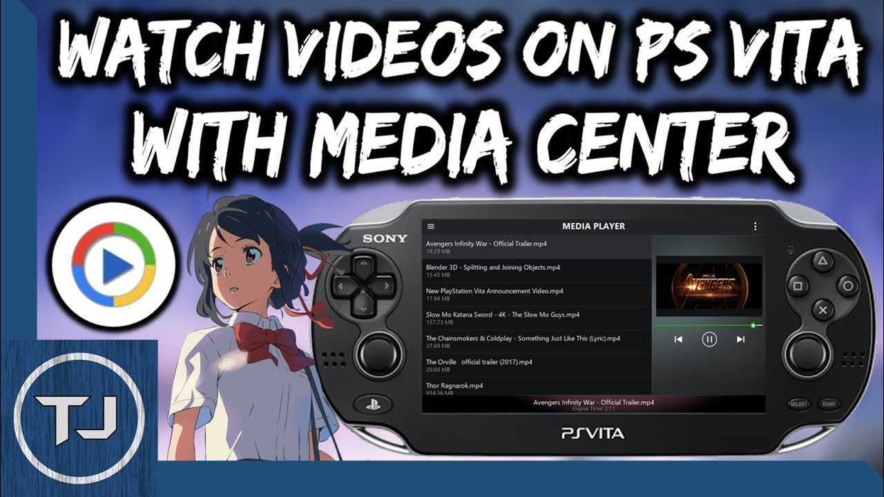 Watch Videos On PS Vita With Media Center!