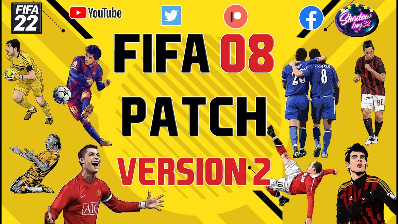FIFA 2008 PATCH for FIFA 22 [Version 2]