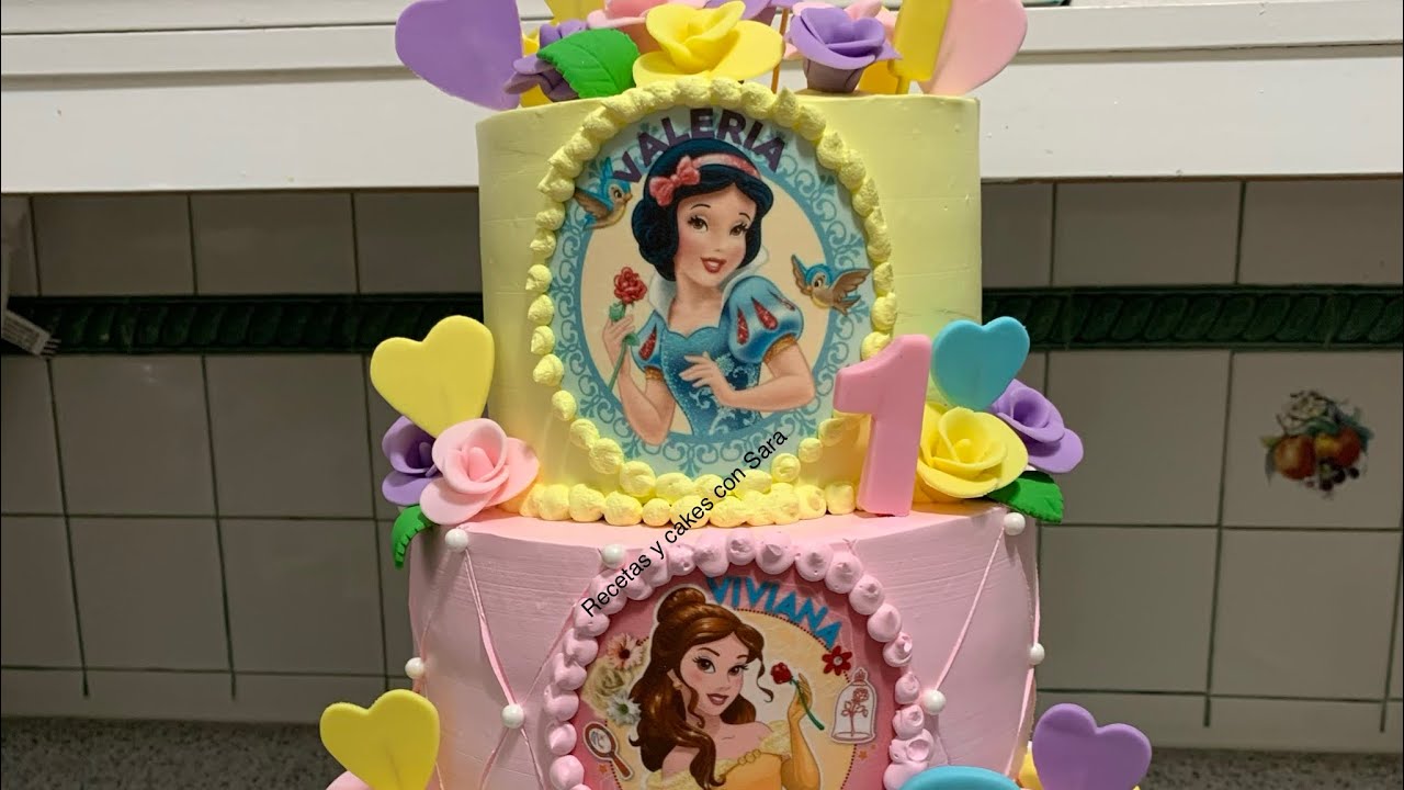#1.DISNEY PRINCESS CAKE..