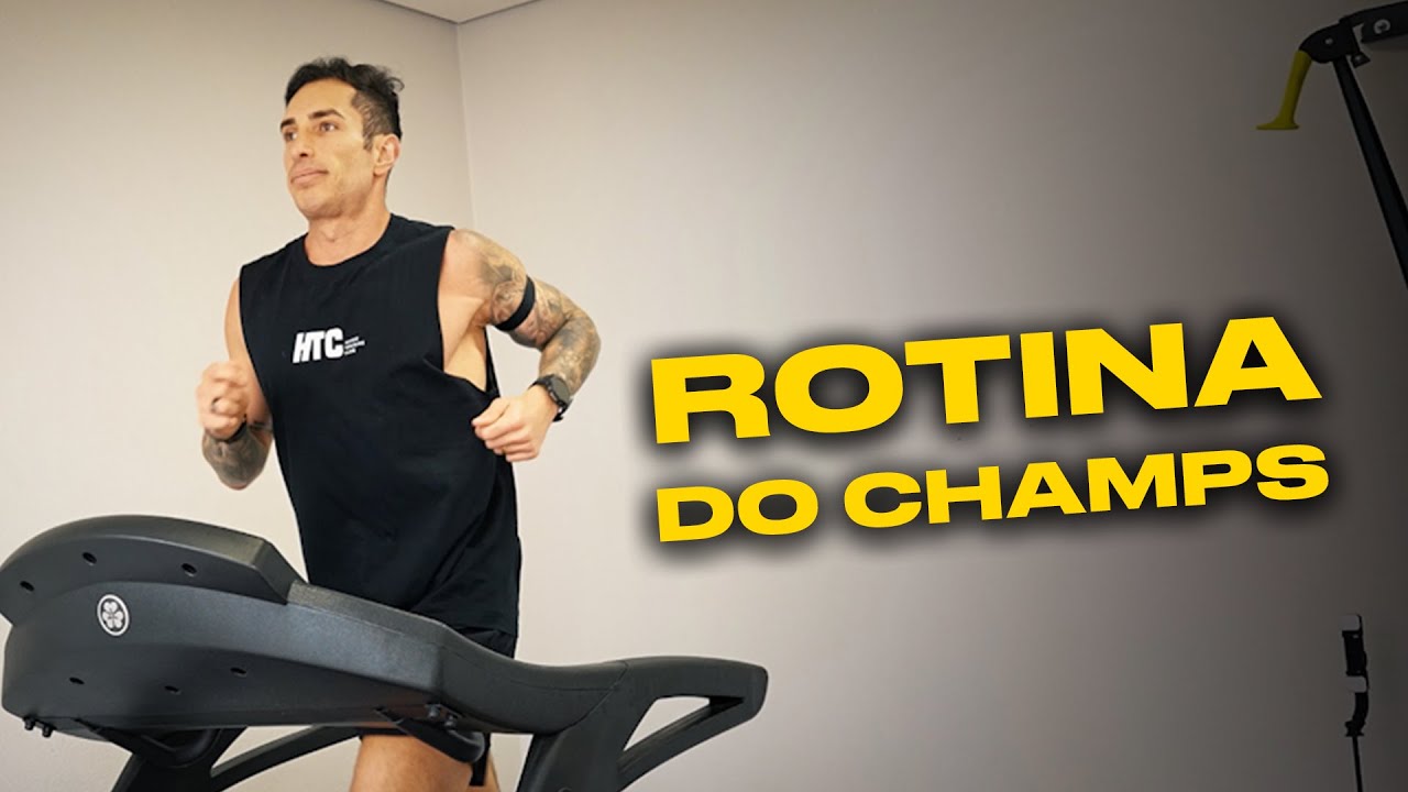 UM DIA DE TREINO E DIETA DO CADU