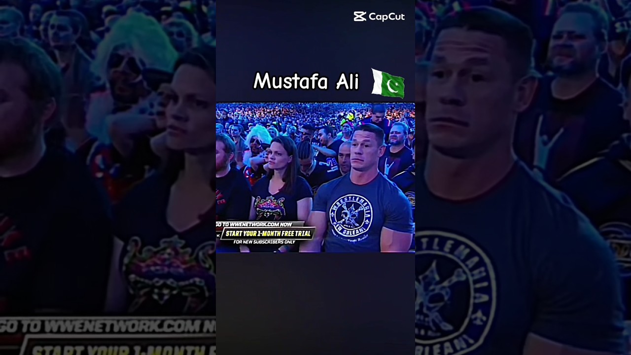 Mustafa Ali Power Level #wwe #trending #shorts #status #video