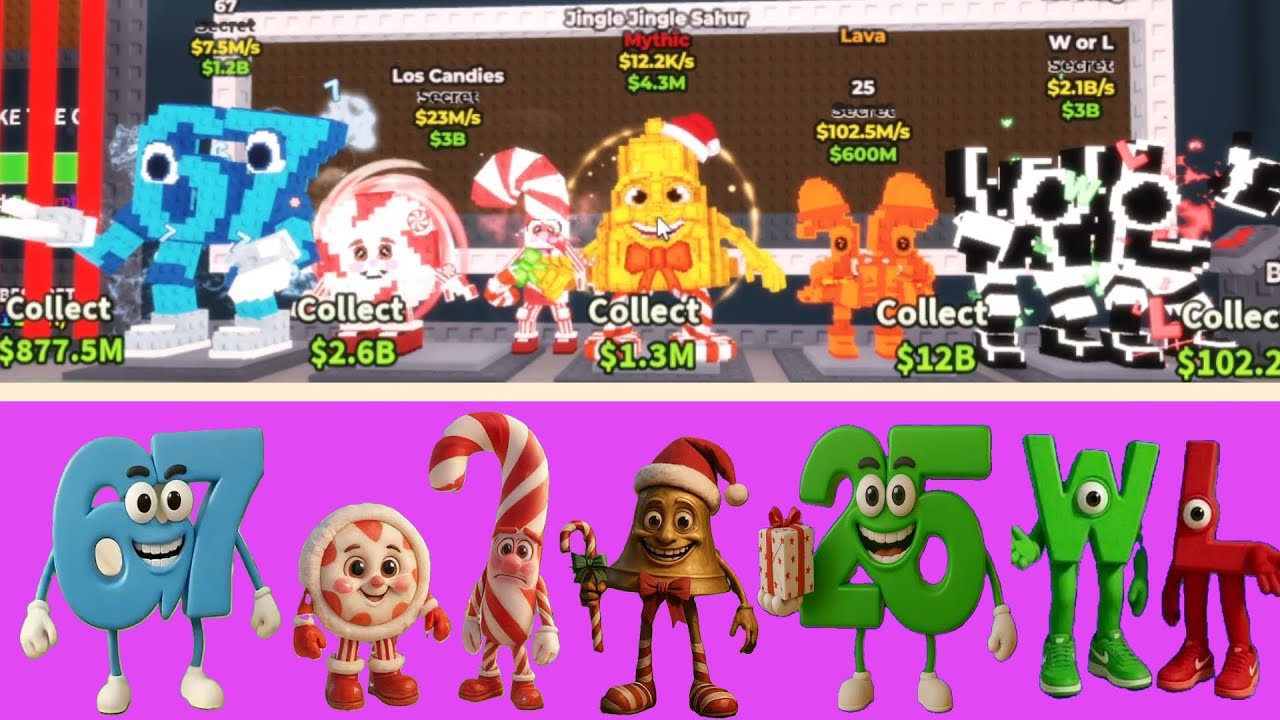 ALL NEW Roblox Steal a Brainrot Characters vs Italian Brainrot! #5