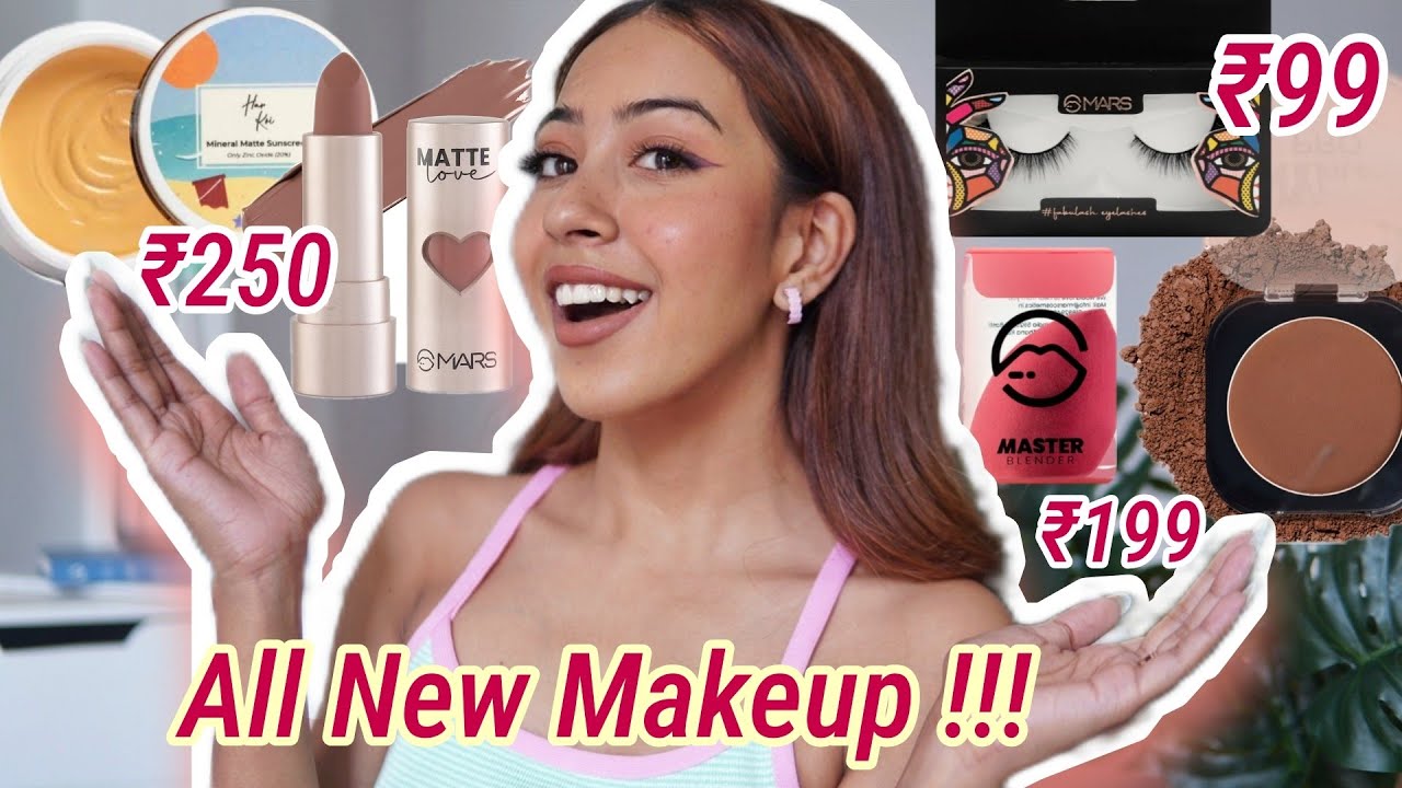 So Much New Makeup !!!! Staring at ₹99 + New Holy Grail Tinted Sunscreen??