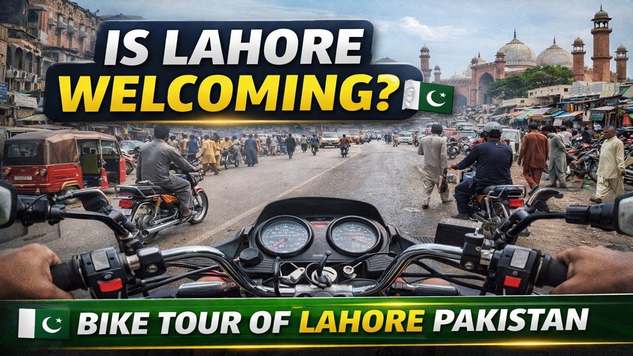 Exploring Hidden Streets of Lahore on a Bike! 🇵🇰 | Malik Sajjad Rizvi
