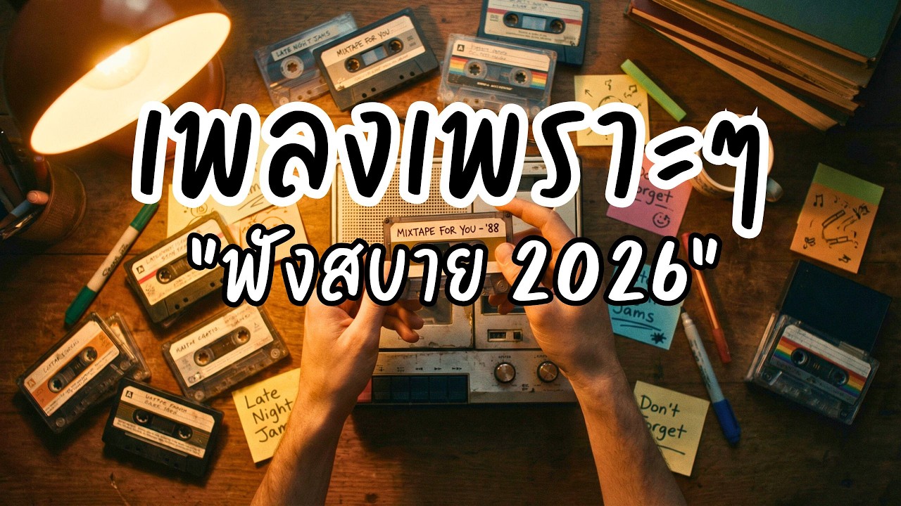 🎵 เพลงเพราะๆ ฟังสบาย Vol.20 | รวมเพลงใหม่ ฟังยาว ไม่มีสะดุด เปิดฟังทั้งวัน