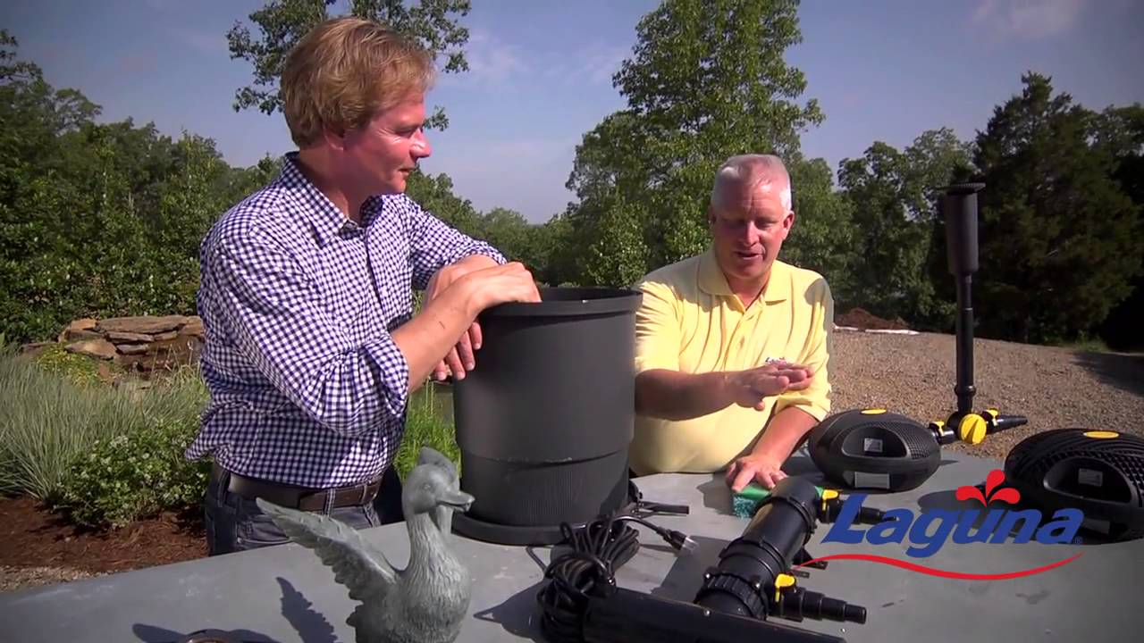 Laguna Pressure-Flo Pond Filters, UV Clarifiers and Pond Filter Media