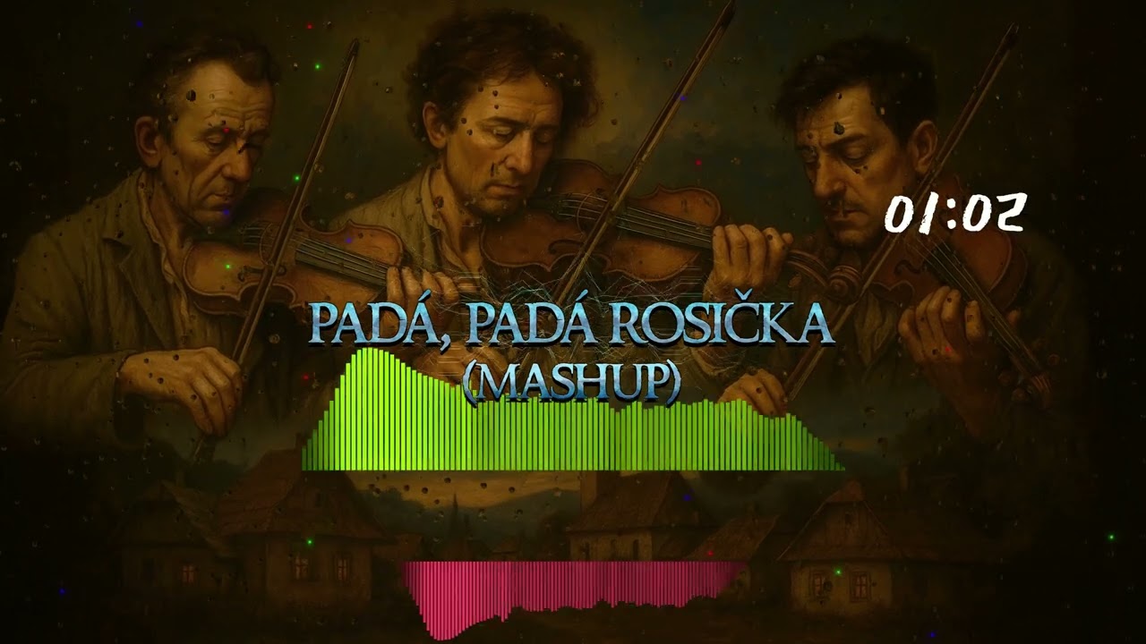 Pad&aacute;, pad&aacute; rosička (Mashup) | Slovak Folk (Mashup) | Lyrics | NoCopyright Music | AI NCM Zone