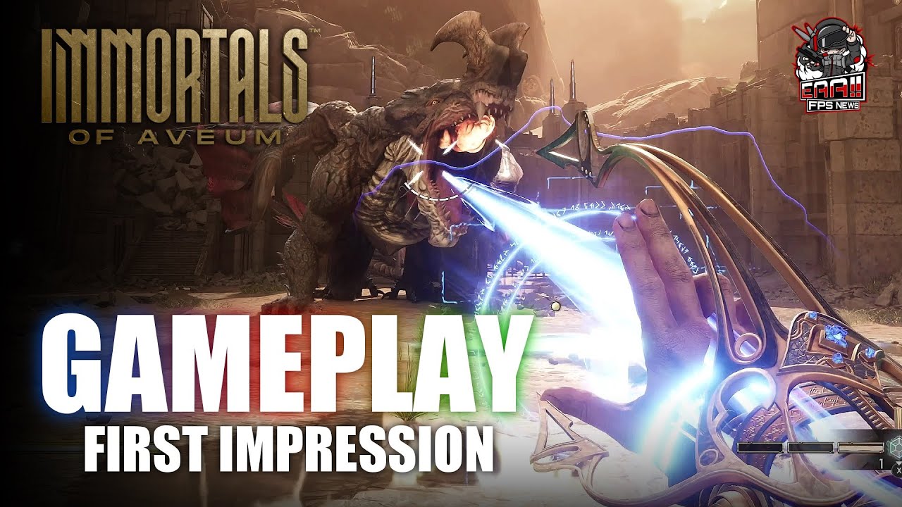 Immortals of Aveum | New Magic Shooter FPS,Gameplay and First Impressions! - EAA!!