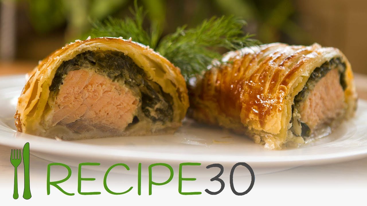 SALMON EN CROUTE - By RECIPE30.com
