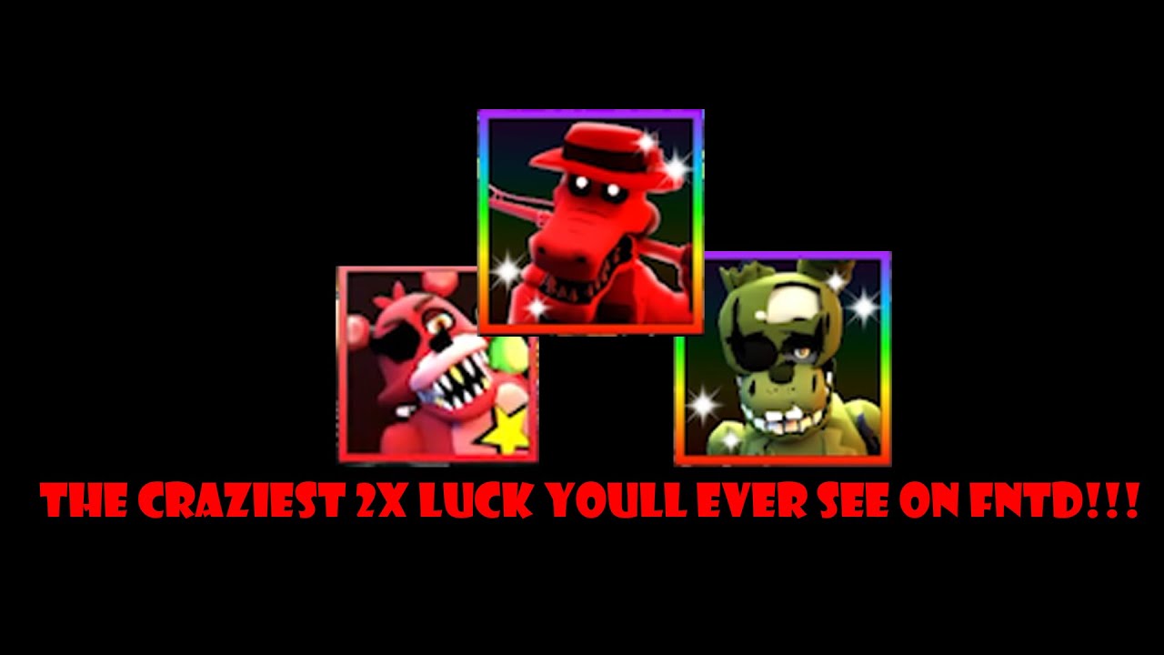 The Craziest FNTD 2X Luck Opening Ever!