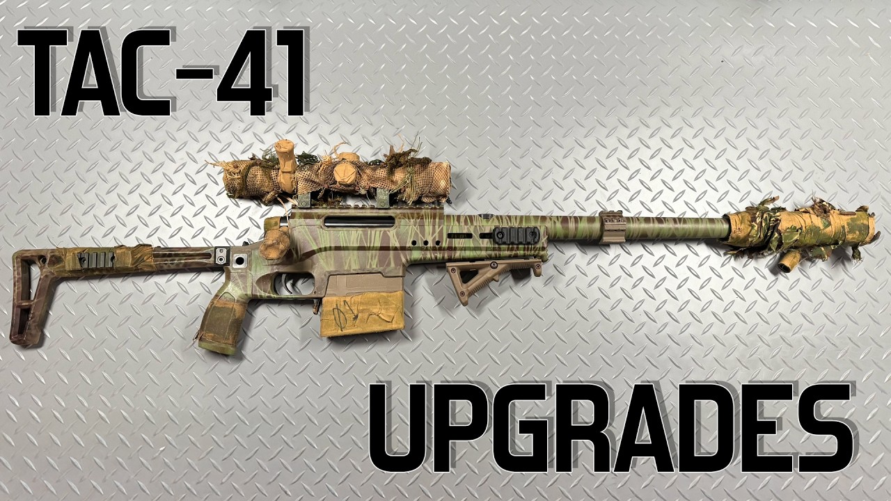 Let's Talk About My Silverback Tac41 Airsoft Sniper Rifle