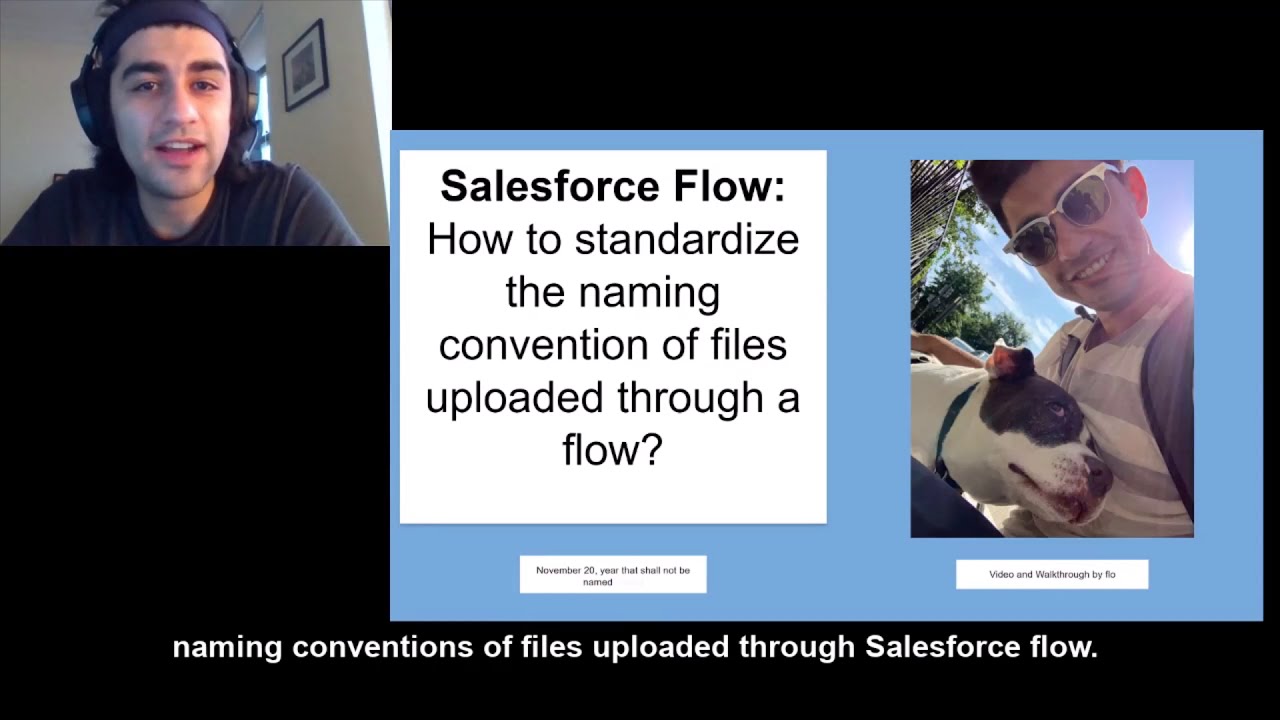 Salesforce Flow - How to standardize the naming convention of files uploaded through a flow