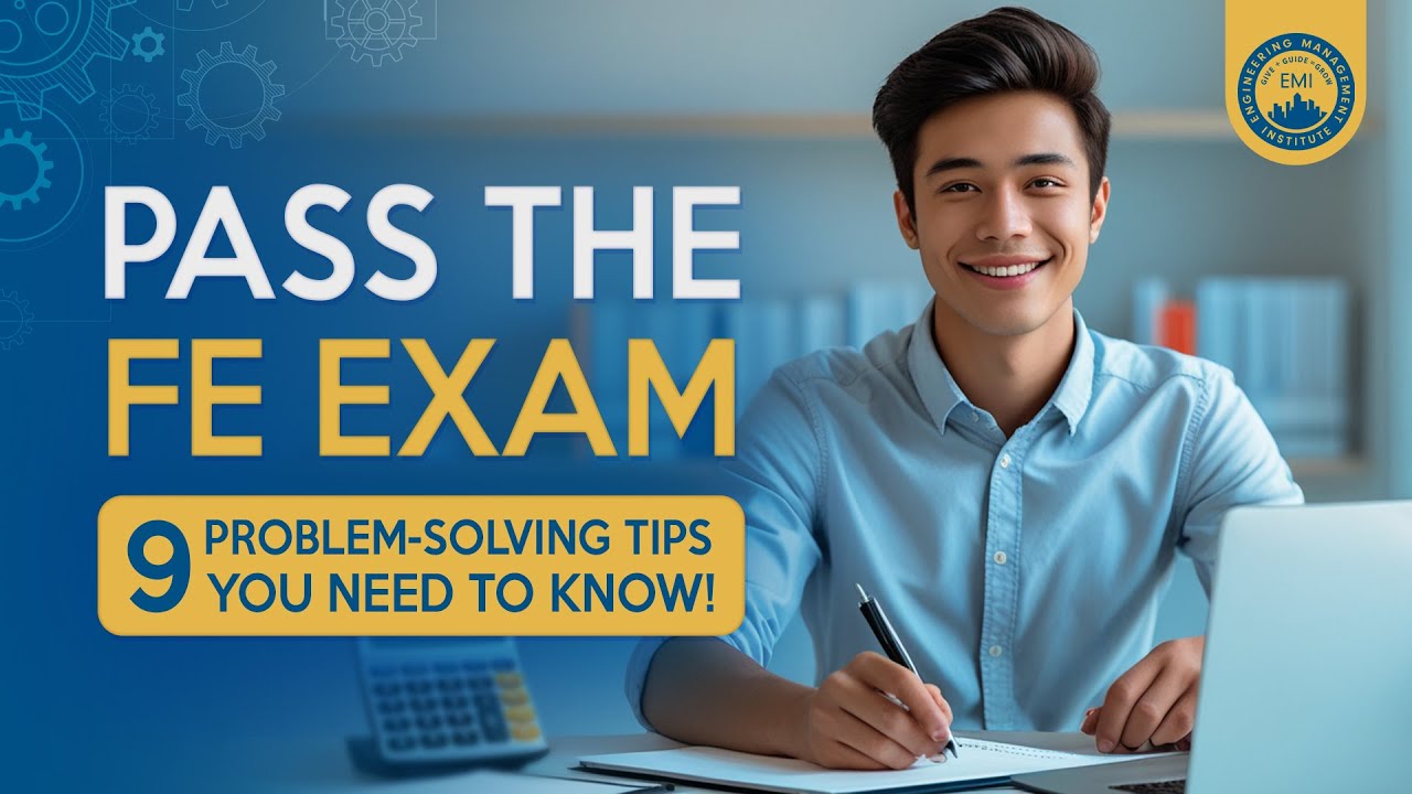 PASS the FE Exam with THESE 9 Problem-Solving Tips