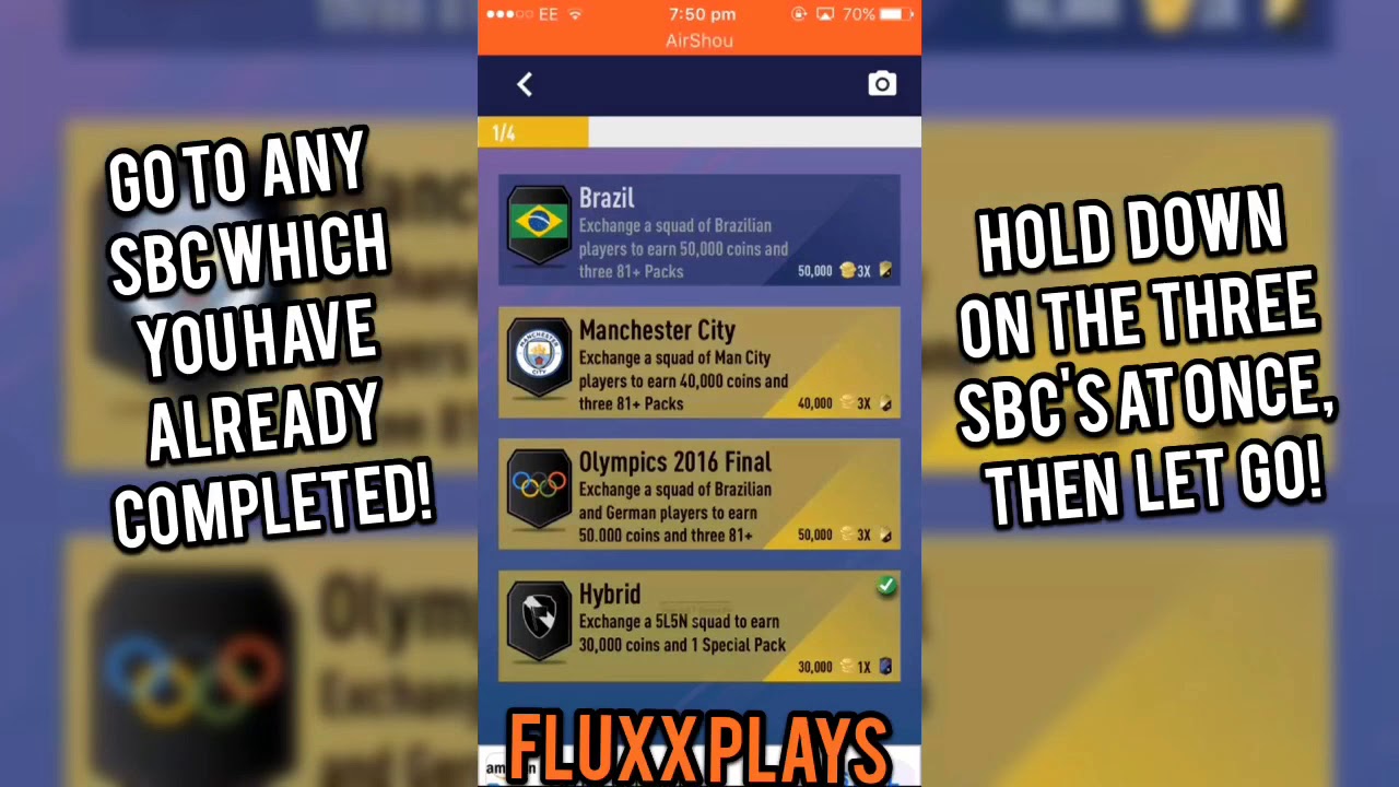 SBC GLITCH (UPDATED)! Fut 18 Pack Opener Hack Glitch (DESCRIPTION)