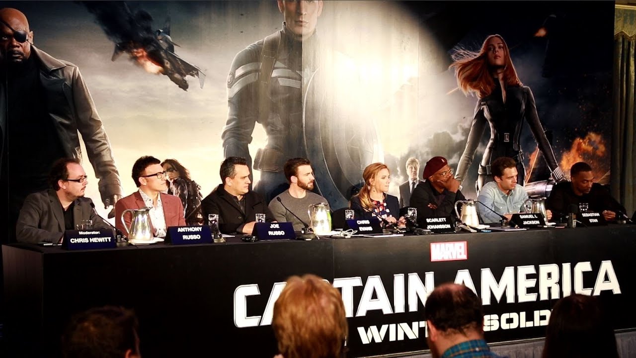 Captain America: The Winter Soldier - Press Conference Highlights