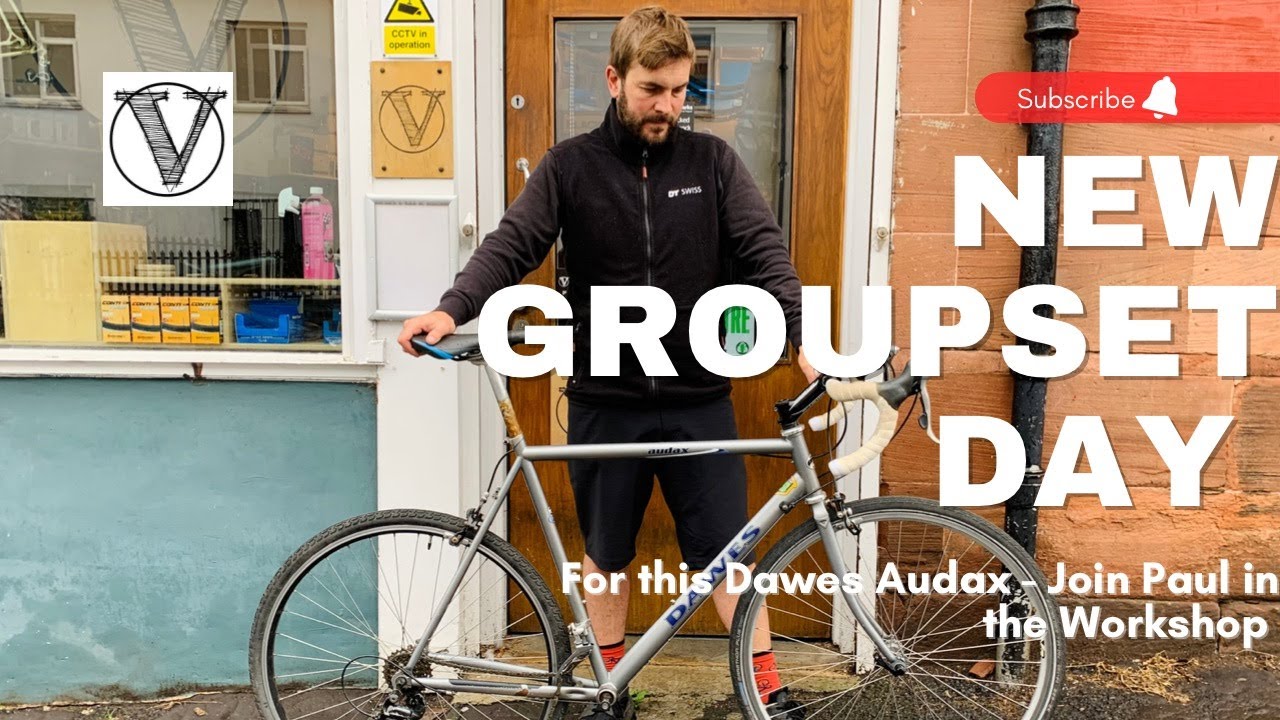 Shimano Groupset Fitting on a Dawes Audax. Behind the scenes.