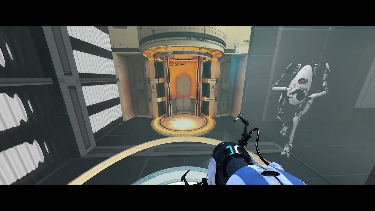 Portal 2 Multiplayer - Playing with my DAD - Course 2