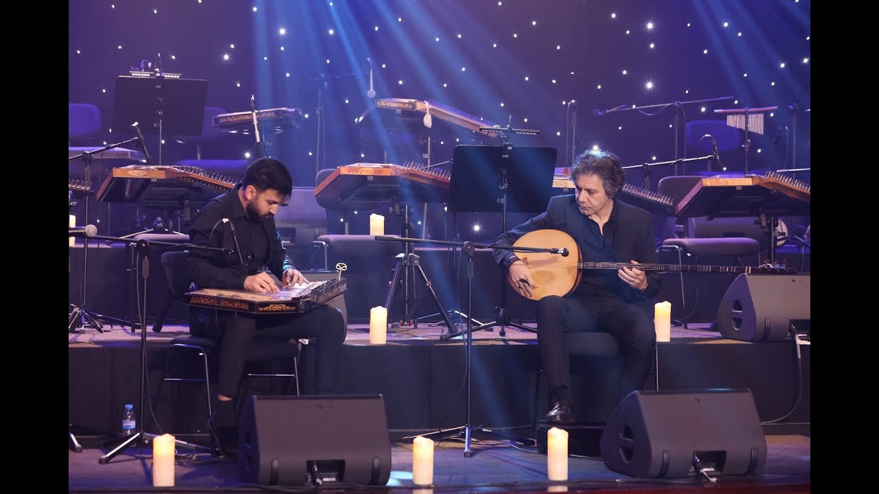 سماعي نهوند مسعود جميل/  اداء الفنان علاء العبدالله   الة القانون  والفنان رامي حاج حسن آلة الطنبور