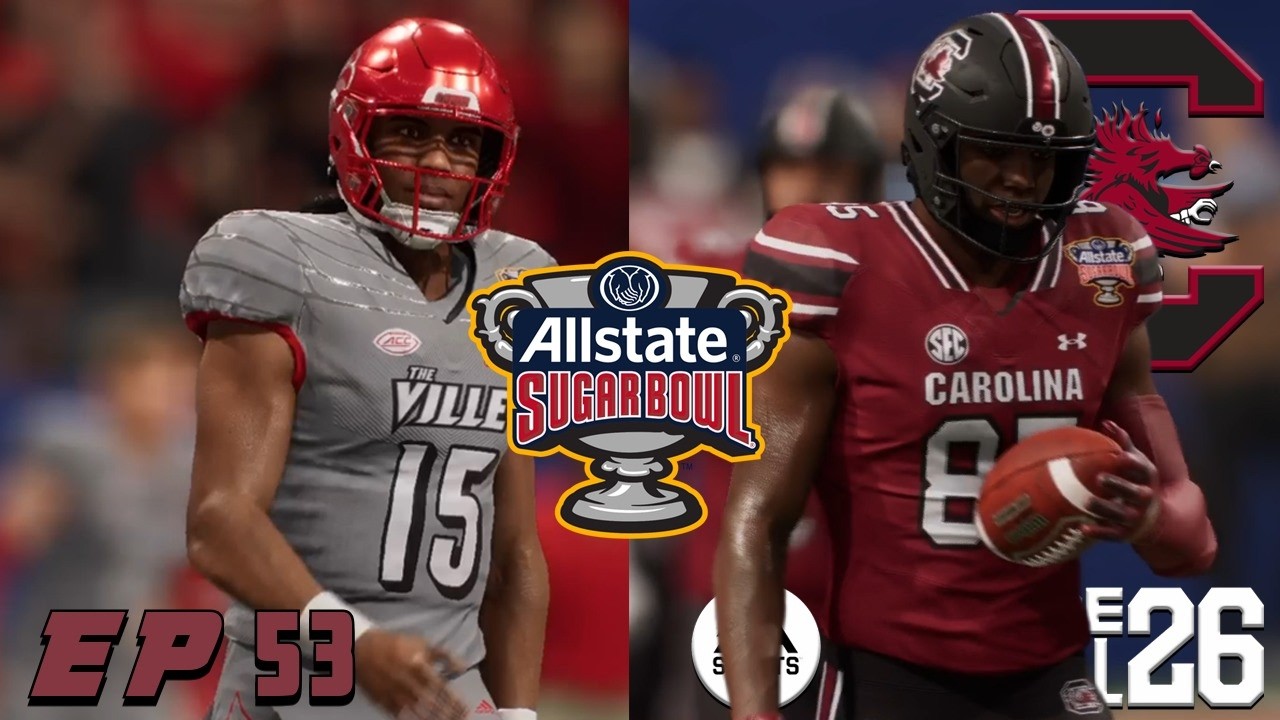 A Sugar Bowl Showdown vs Louisville | College Football 26 | South Carolina Dynasty | Ep 53