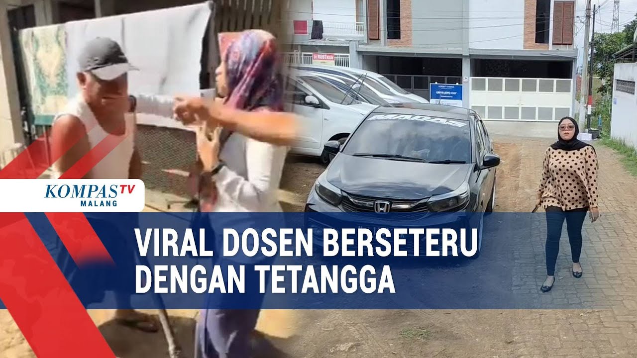 Viral di Medsos Dosen Berseteru dengan Tetangga