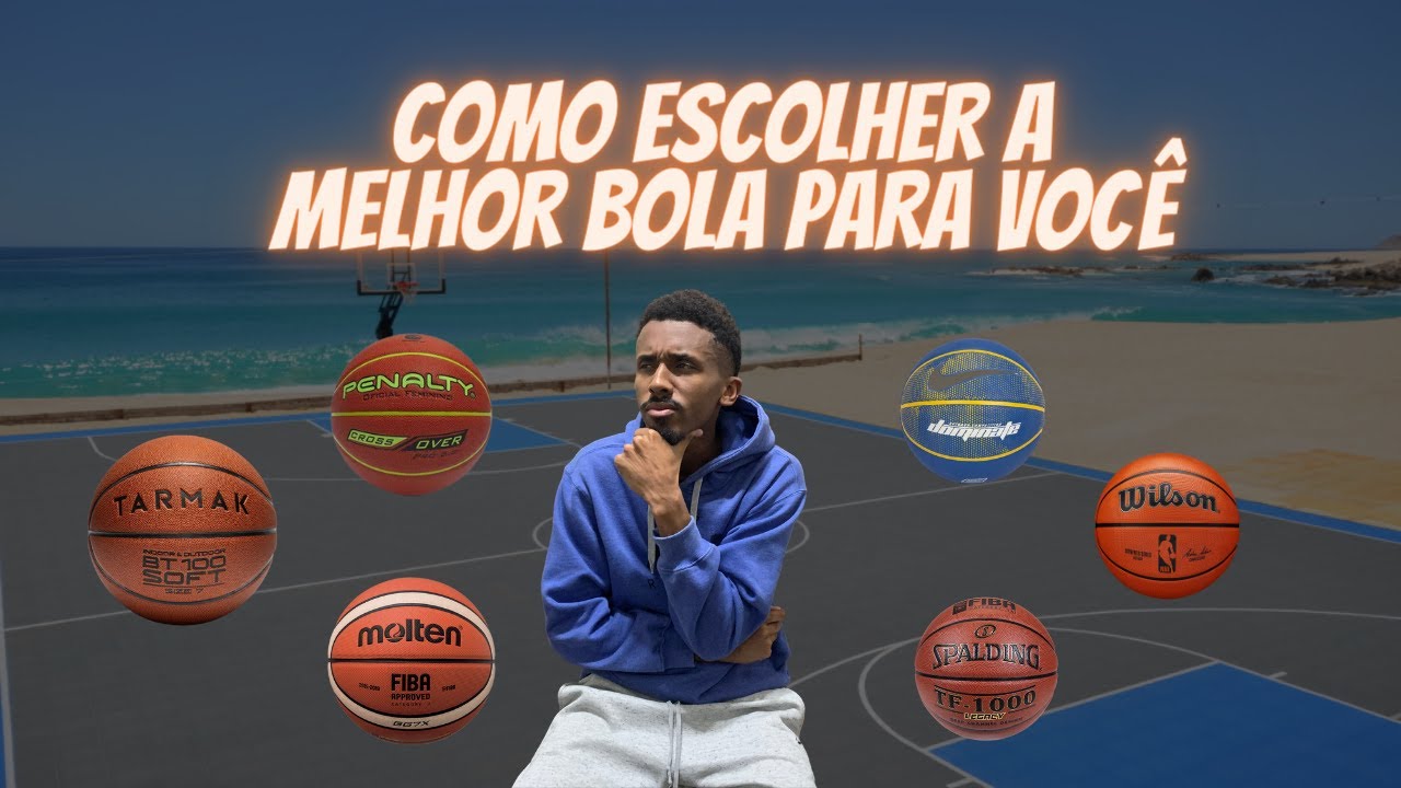 Como escolher a bola IDEAL para você jogar basquete