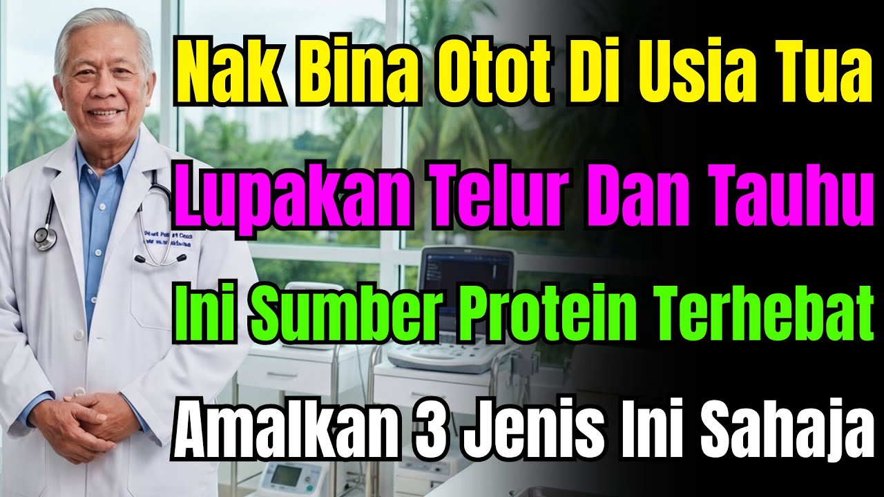 Anda Salah Makan Protein! Ini 3 'Protein Sebenar' Rahsia Doktor Amerika Untuk Keluarganya Sahaja.