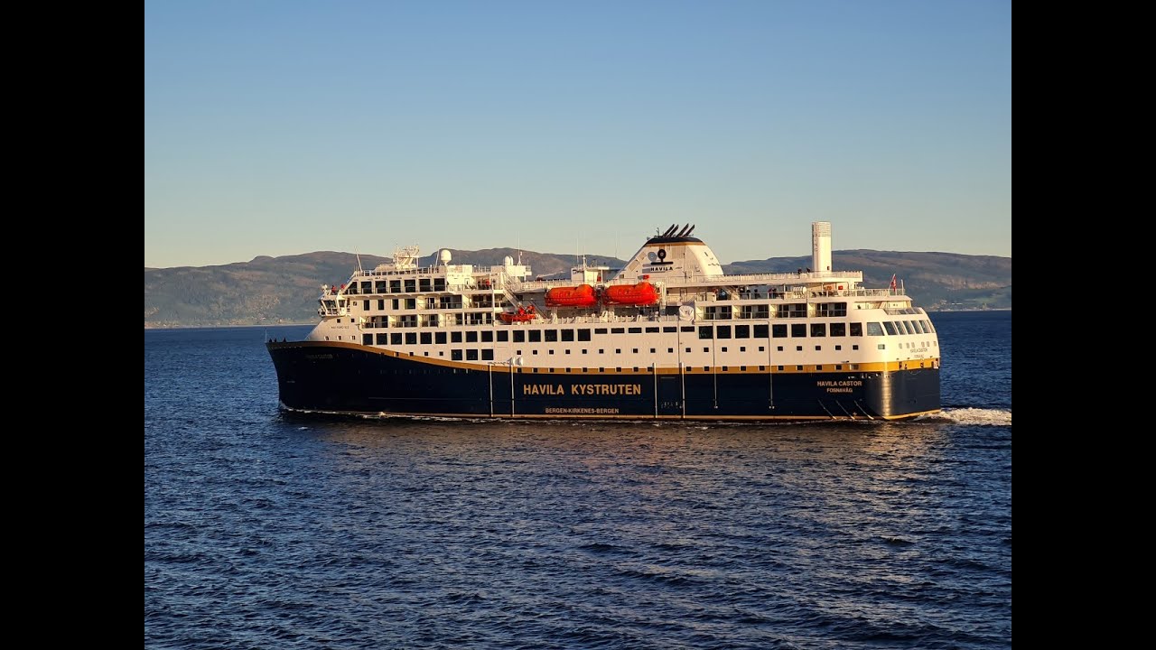 Schiffsbegegnung MS Havila Castor - MS Havila Pollux