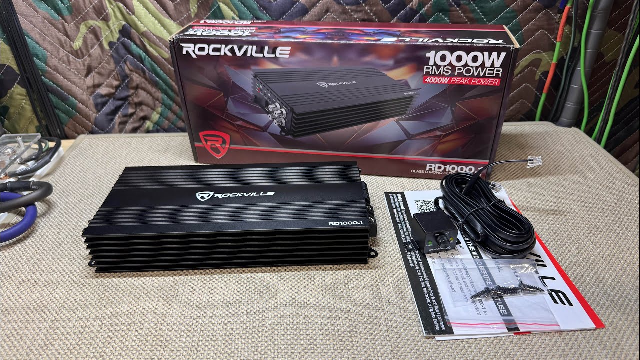 Обзор Rockville RD1000.1 и динамометрический усилитель