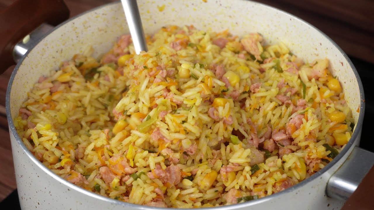 ARROZ DE PREGUIÇOSO FEITO EM UMA PANELA SÓ!