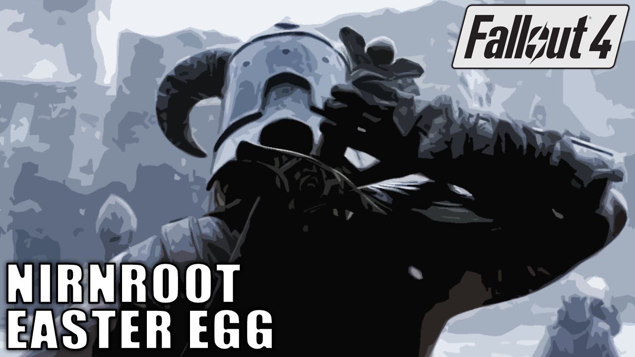 FALLOUT 4 Easter Eggs - SKYRIM Nirnroot