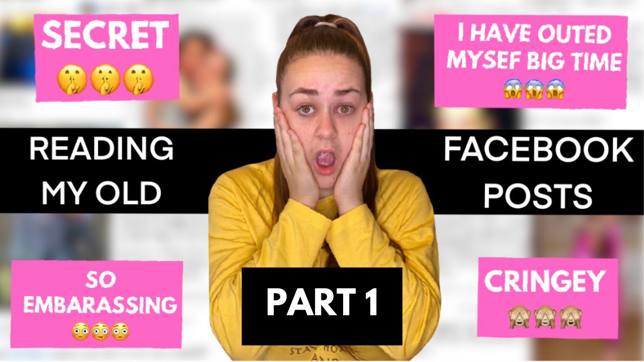 REACTING TO MY OLD FACEBOOK POSTS (PART 1)