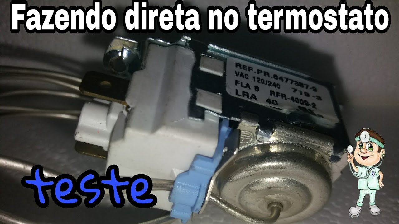 Freezer nao liga, descubra se o termostato esta com defeito
