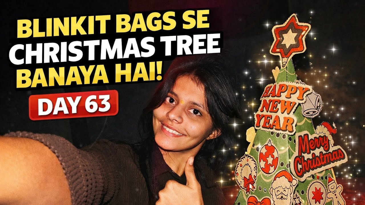 63/50|| Making christmas tree with some gossips #dailyroutine #dailyvlog #dailyvlogging