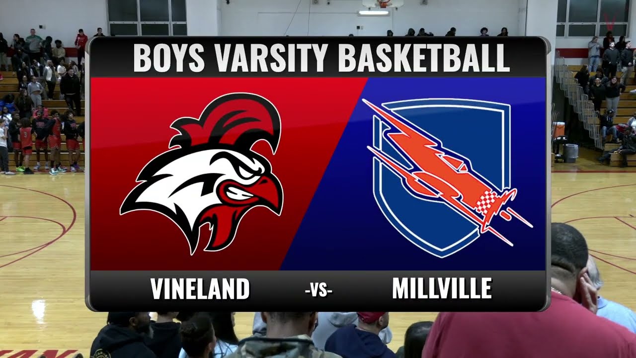 Vineland Boys Varsity Basketball vs. Millville | December 22nd, 2023