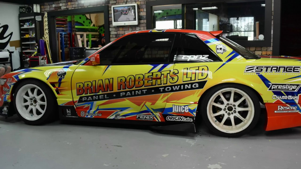Ben Jenkins S13 Drift Car Wrap