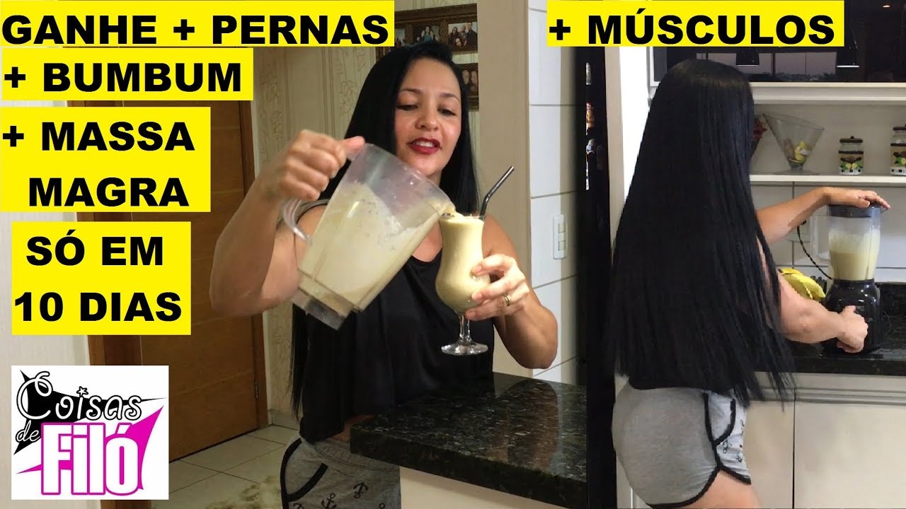 COMO GANHEI + BUMBUM + PERNAS + MASSA MAGRA + MÚSCULOS EM 10 DIAS!POTENTE E BARATO.