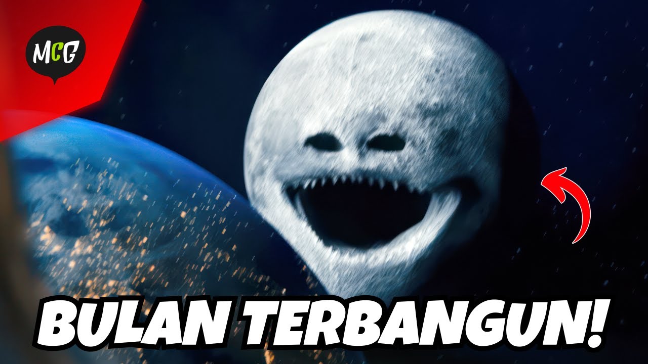 NGERIII! Bulan Ternyata Makhluk Hidup Bergigi Tajam!