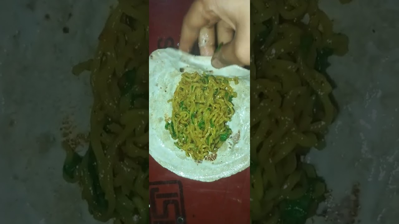 Aaj Ham Roti Mein banaenge spring roll