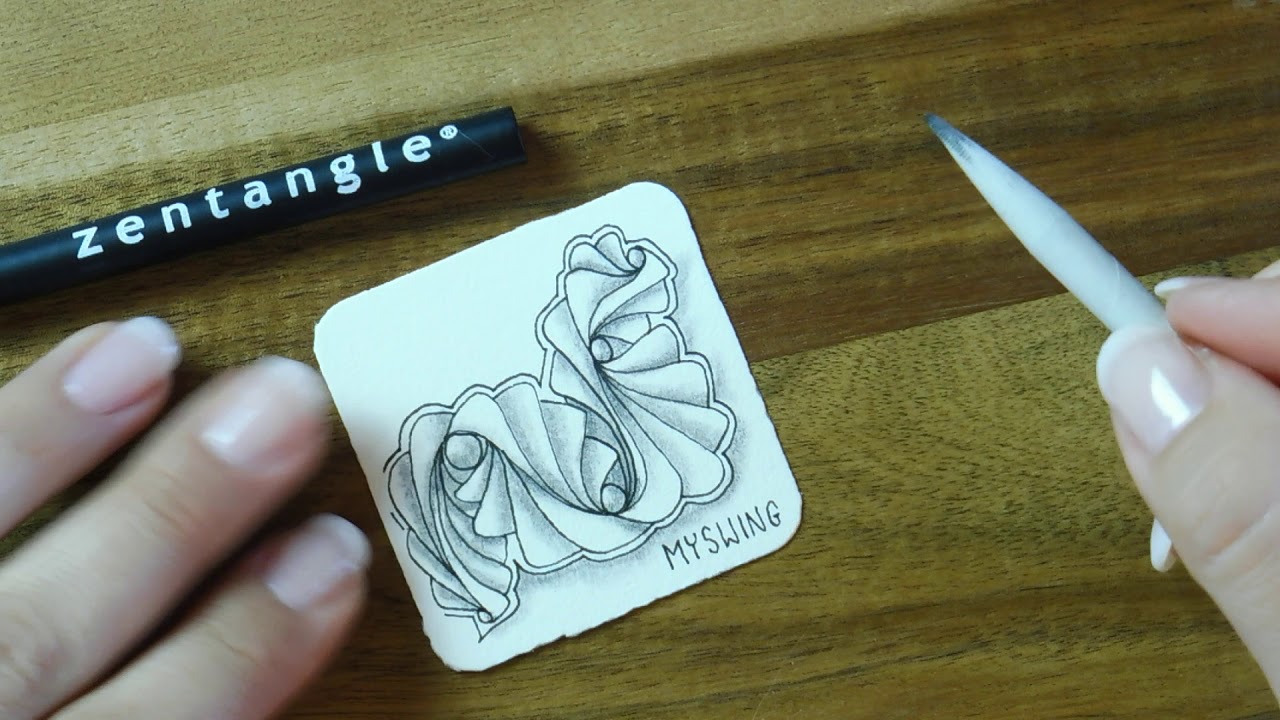 Zentangle® Muster: Myswing