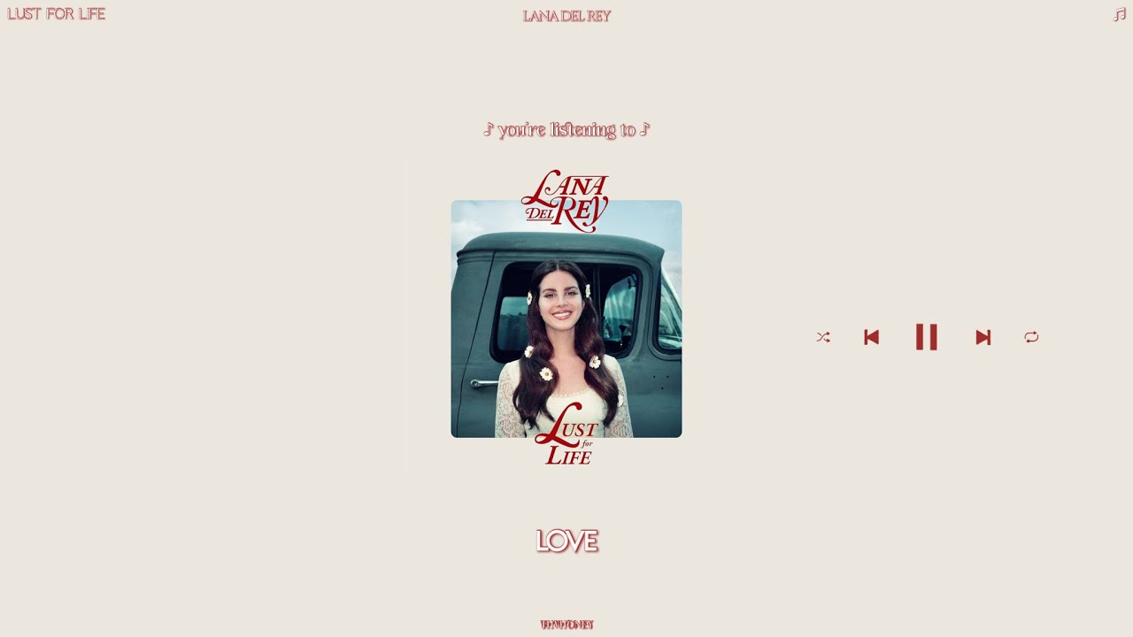 lana del rey - love (sped up + reverb)