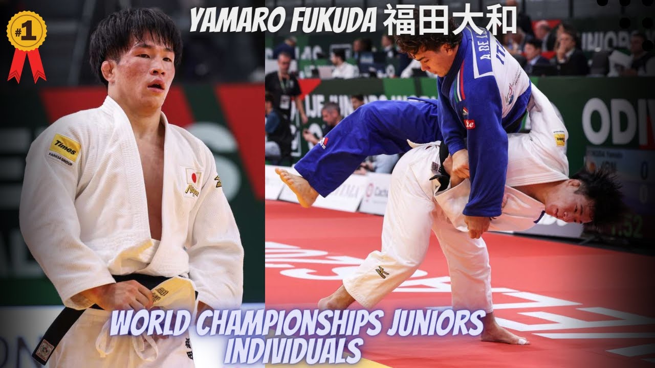 Yamato  FUKUDA - 福田大和 - Gold Medalist (-66Kg) - World Championships Juniors Individuals 2023- 柔道