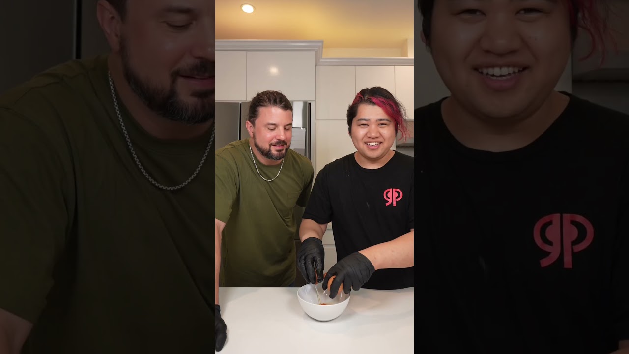 Making omurice for the first time!Collaboration with@KyleIstook   #food #omlet #cooking